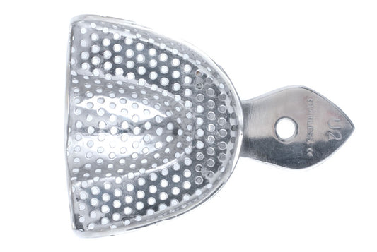Stainless Steel Impression Trays Perforated Upper No.2