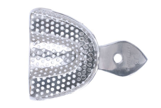 Stainless Steel Impression Trays Perforated Upper No.3