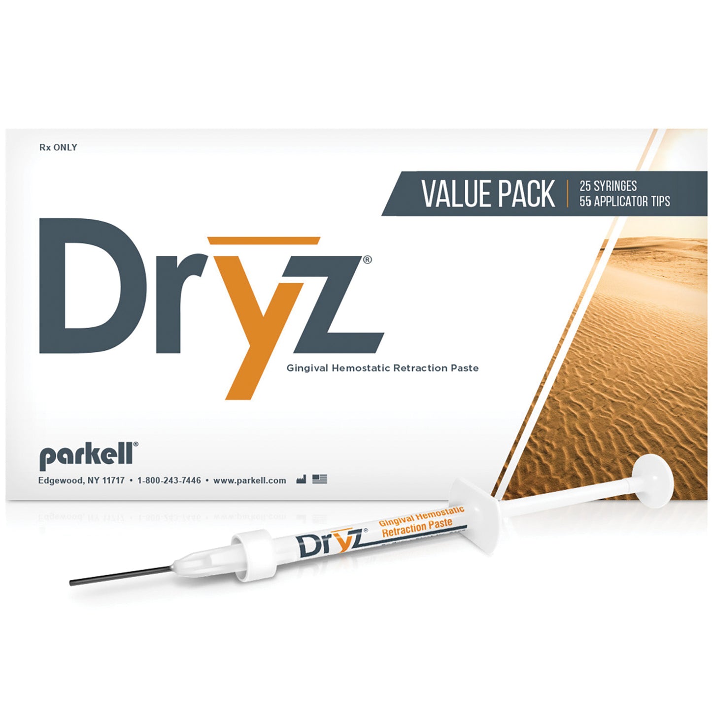 Dryz Syringe Hemostatic Retraction Paste Value Pack (Green)