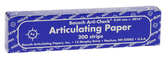 Articulating Paper Blue/Blue BK 09 ‚Äì Extra Thin 40¬µ