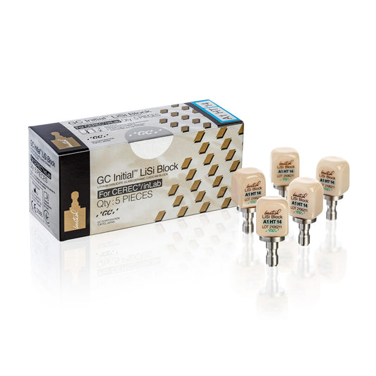 GC Initial LiSi Block CEREC, Size 14, A3.5 HT