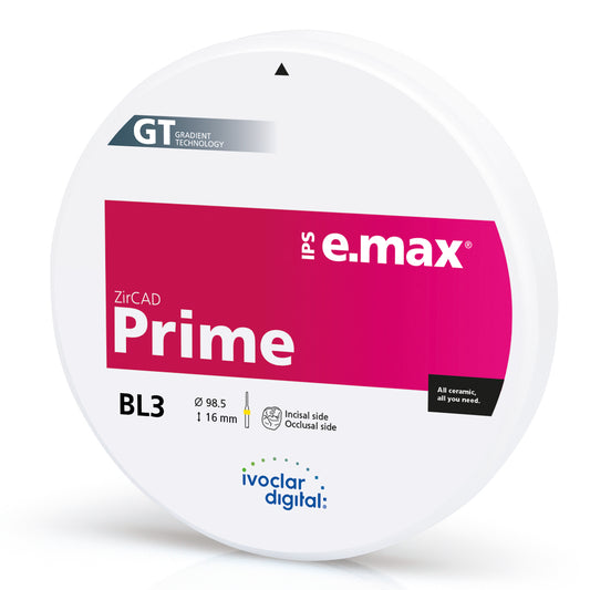 IPS e.max ZirCAD Prime BL3 98.5-16/1