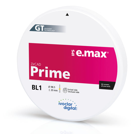 IPS e.max ZirCAD Prime BL1 98.5-20/1