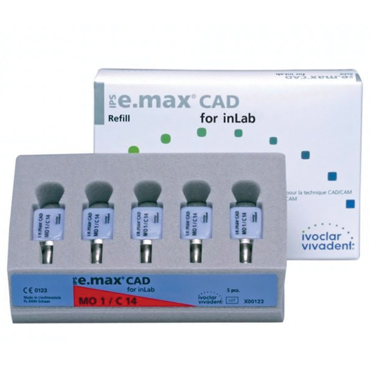 IPS e.max CAD for inLab Size C14 MO 1