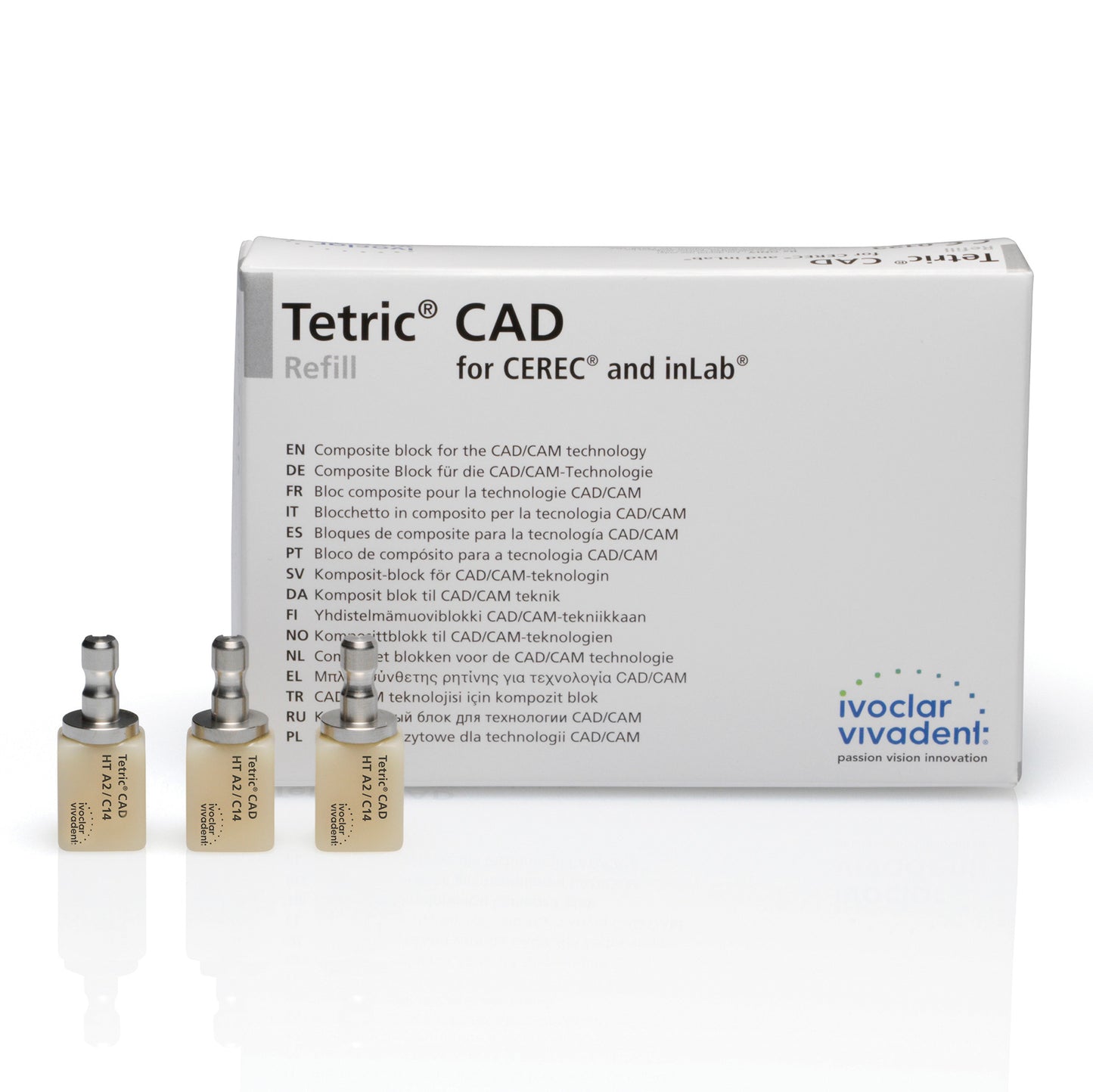 Tetric CAD CEREC/inLab MT A3 C14/5