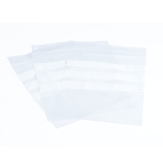 Plastic Minigrip Bags (Write-on) Ref: PA129 - 5" x 7.5"