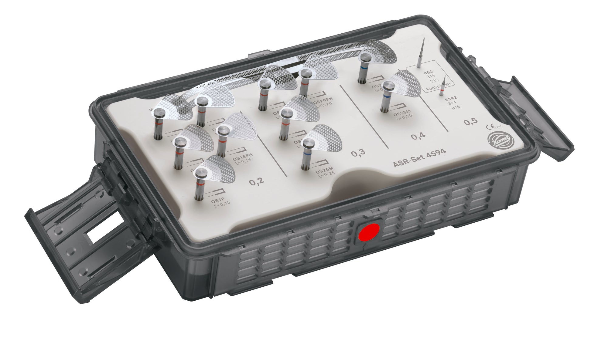 OS Disc Ortho IPR Kit 4594 in Autoclavable Box