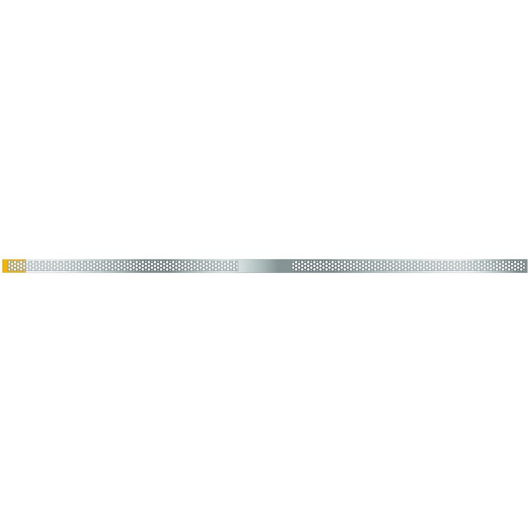 Flex-View Strips Narrow 2.5mm X-Fine Grit Yellow