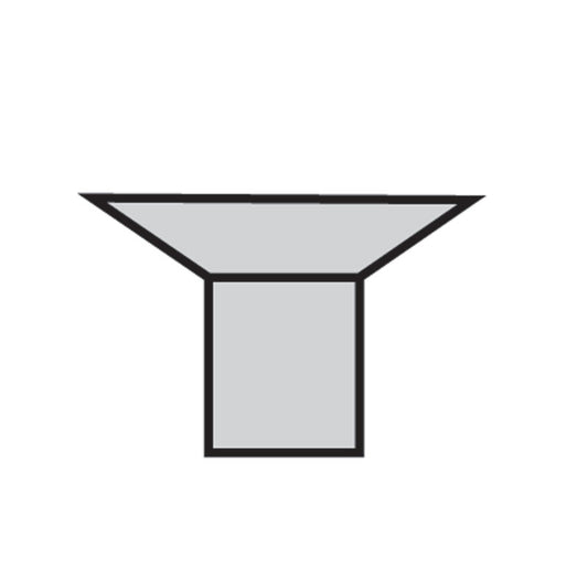 One Gloss Refills Inverted Cone,  Unmounted