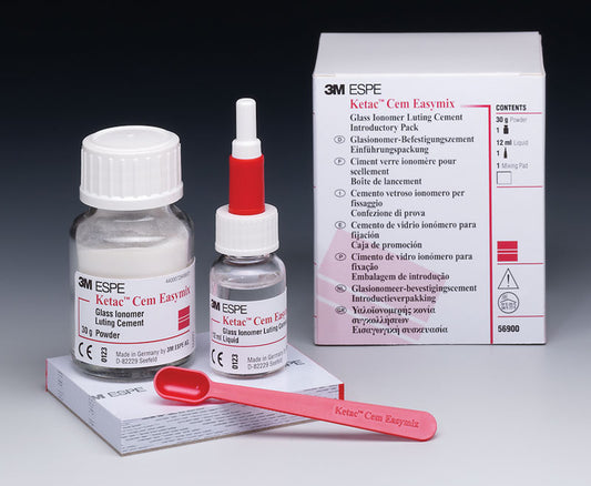Ketac Cem Easymix Glass Ionomer Luting Cement Intro Pack
