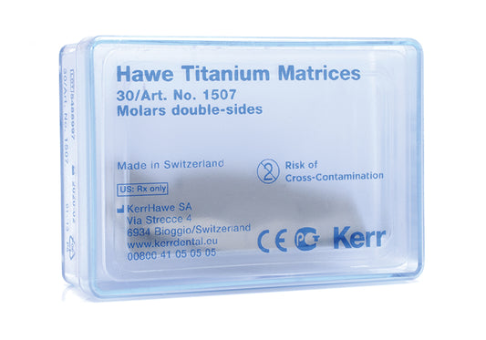 Titanium Matrices - Flat Molars double sides (Ref.1507)