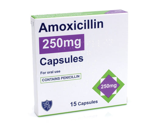 Amoxicillin 250mg Capsules