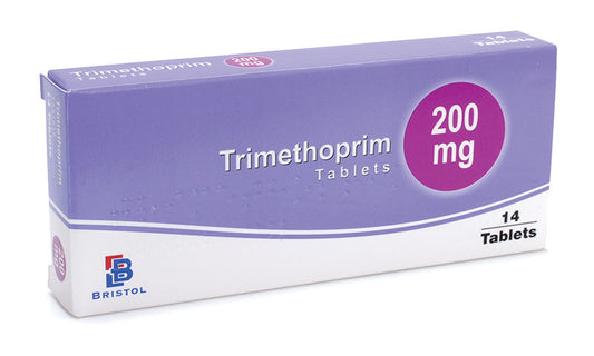 Trimethoprim Tablets 200mg - Pk 14