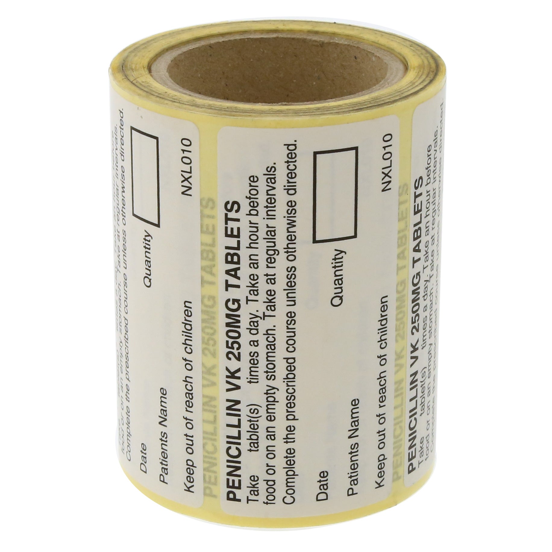 Labels Penicillin VK 250mg