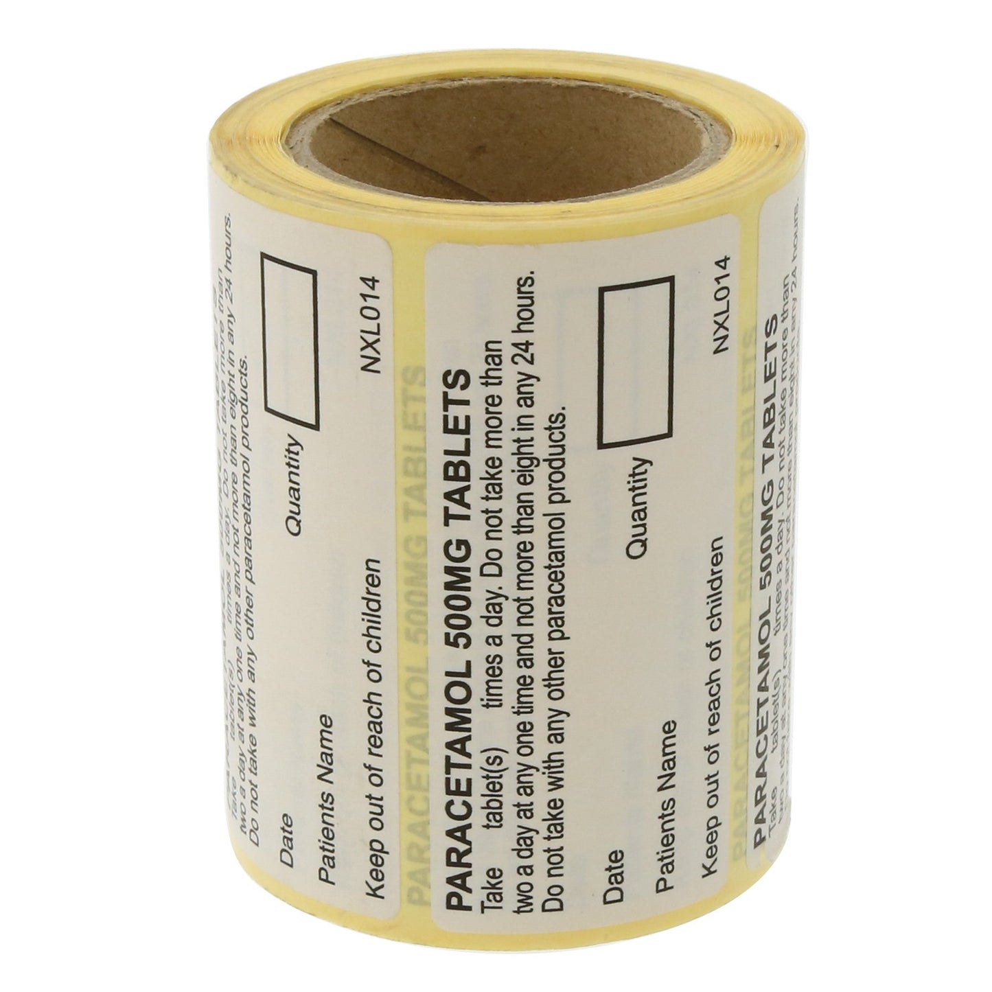 Labels Paracetamol 500mg