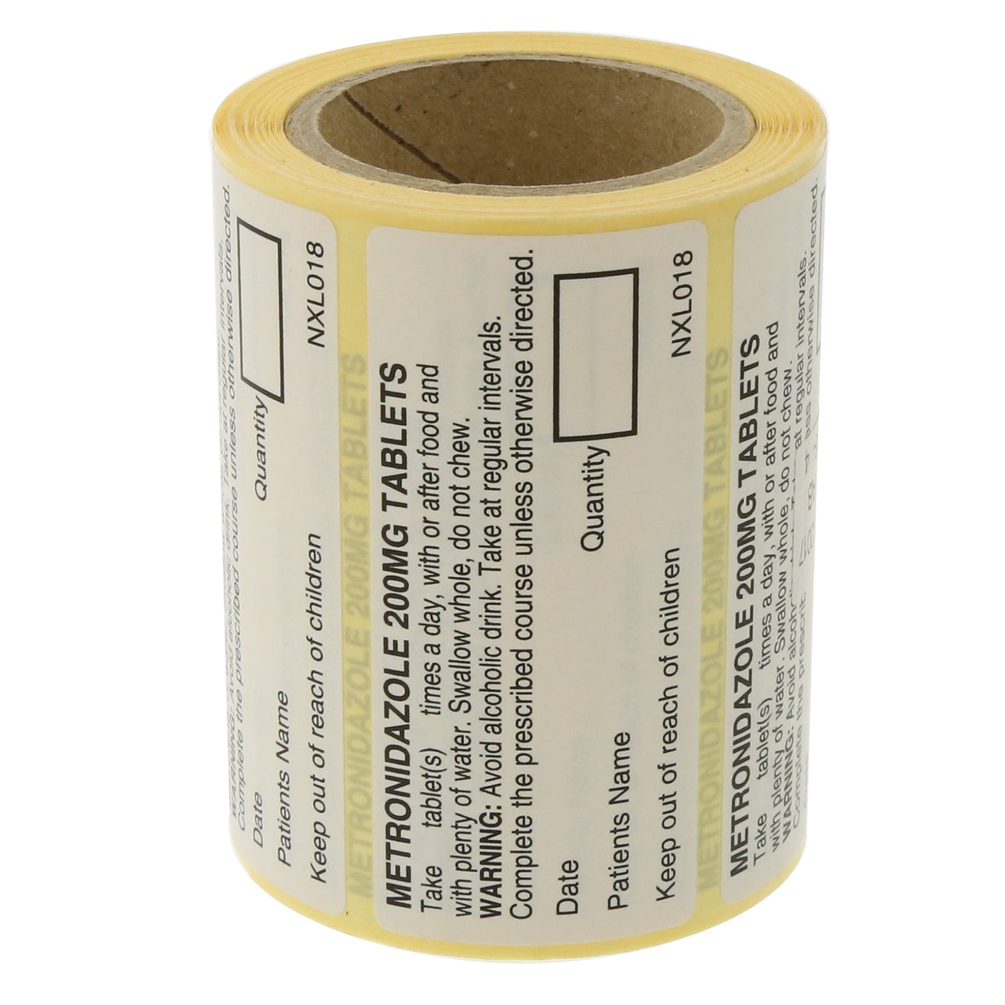 Labels Metronidazole 200mg Tablets