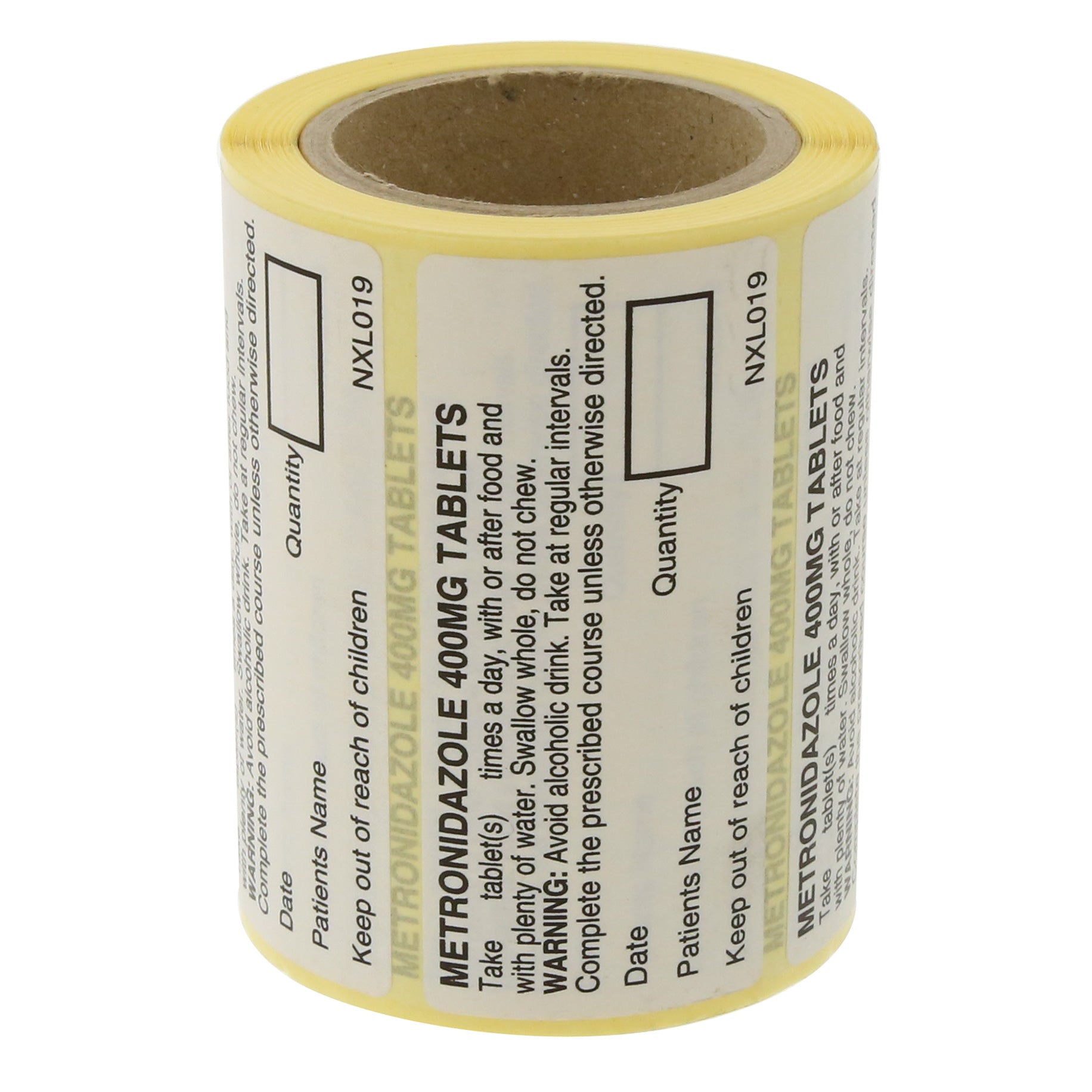 Labels Metronidazole 400mg Tablets