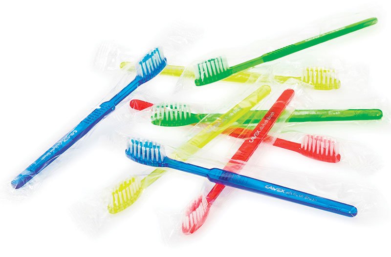 Rush Brush Impregnated Toothbrushes