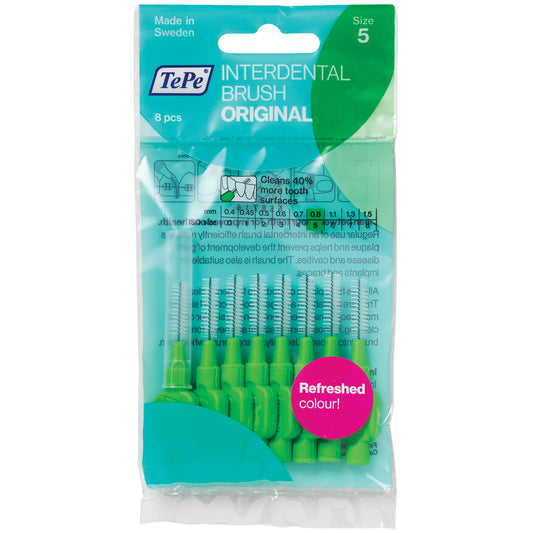 TePe Interdental Brush Medium Green 0.8mm