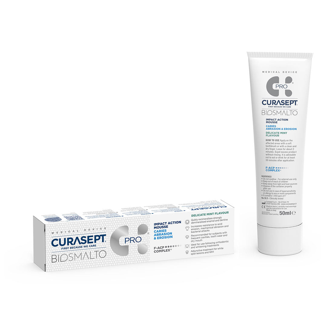 Biosmalto Impact Action Mousse Delicate Mint 50ml