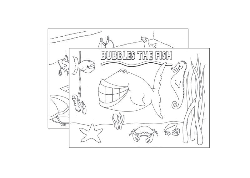 Colouring Pads In the Swim