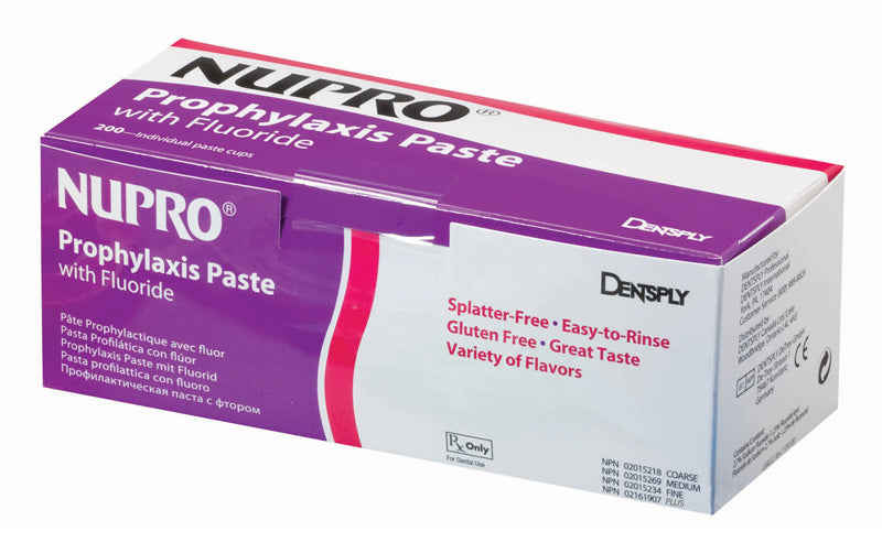 NUPRO Paste Cups Coarse - Orange (without fluoride)