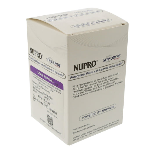 NUPRO Sensodyne Jars Stain Removal with fluoride