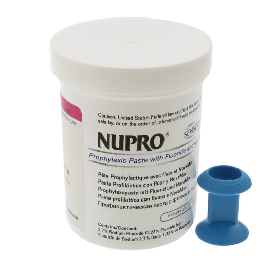 NUPRO Sensodyne Jars Polish - Orange with fluoride