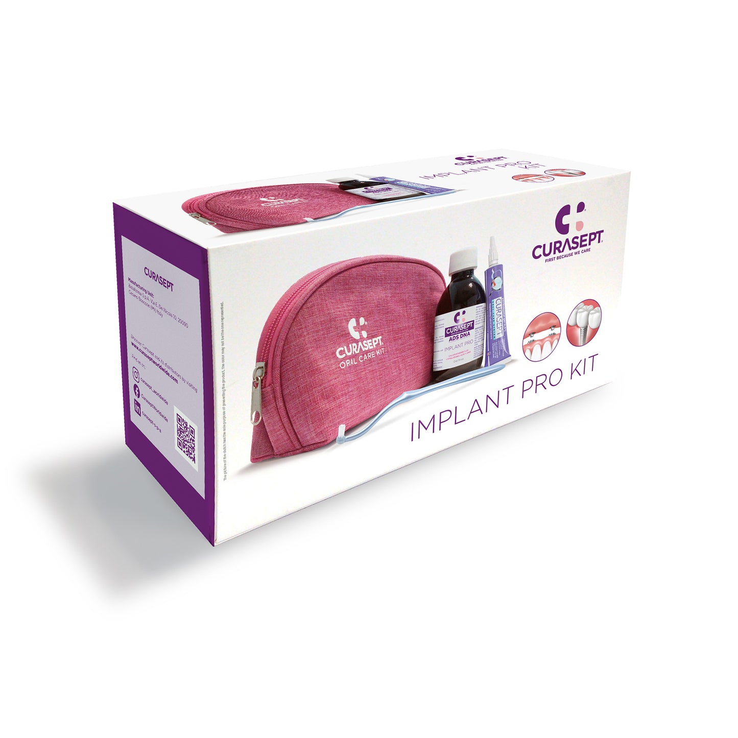 Curasept Implant Pro Kit (Pink Bag)