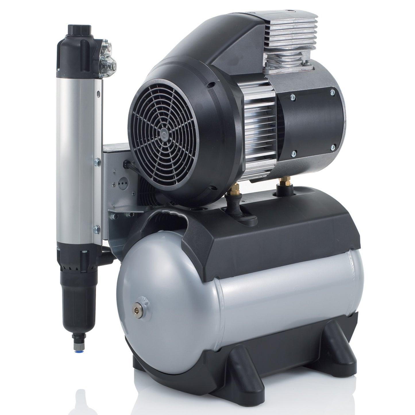 Tornado 1 Single Cylinder Compressor with Air Dryer