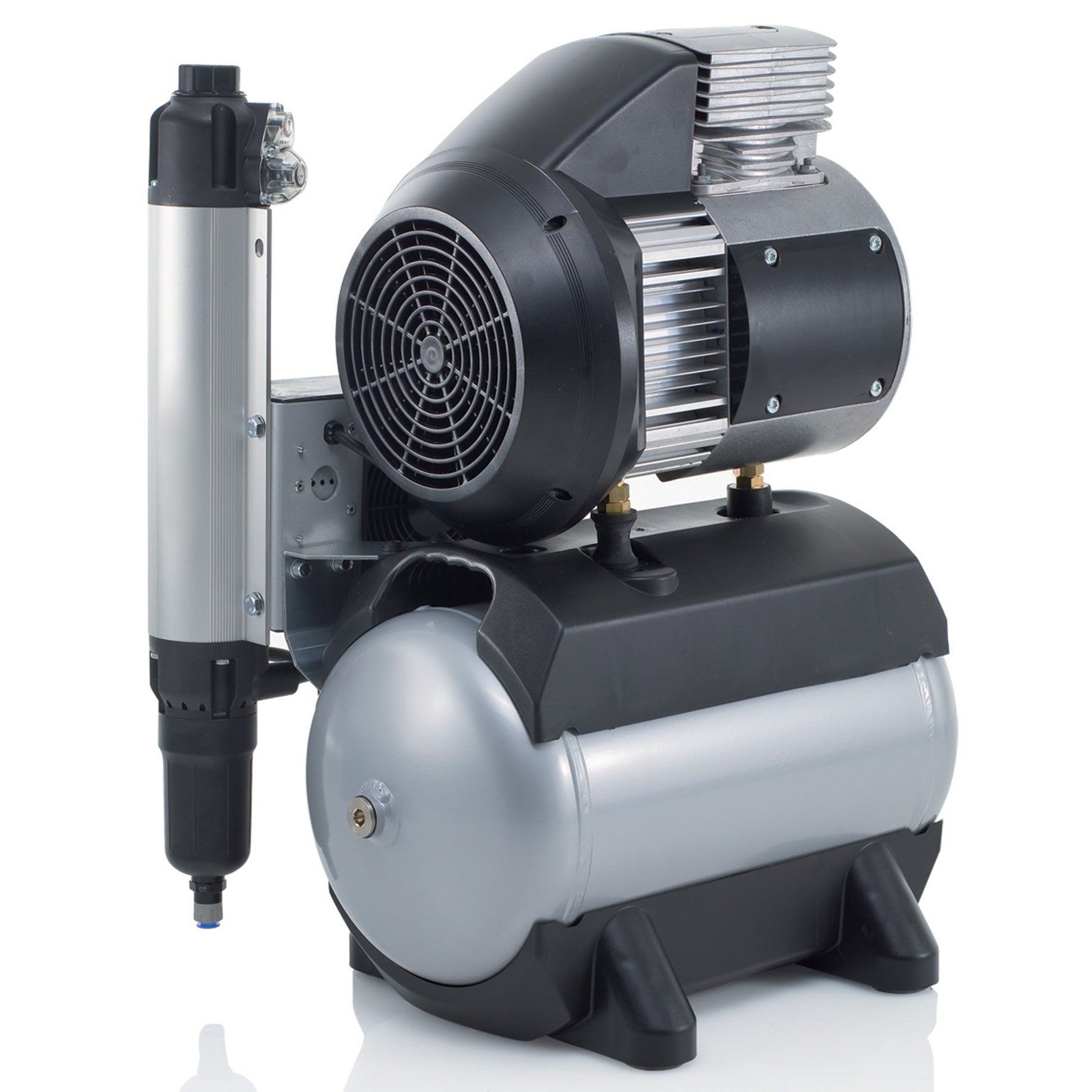 Tornado 1 Single Cylinder Compressor with Air Dryer