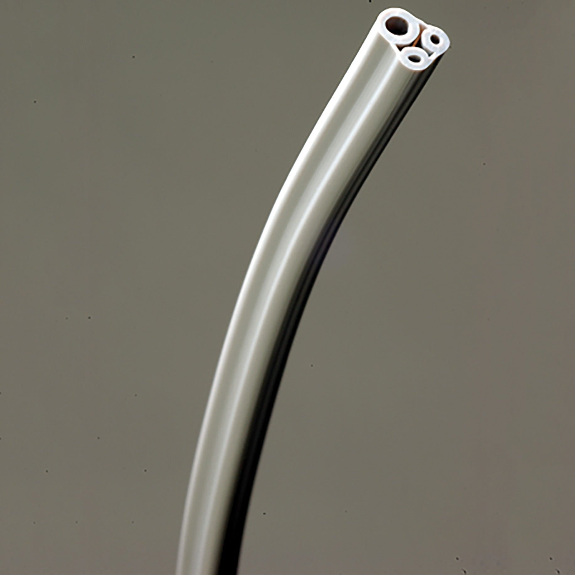 3 Hole Straight Tubing Grey