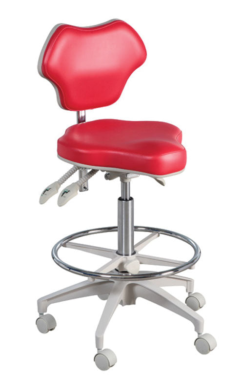 Posture Stool With Backrest & Tilt