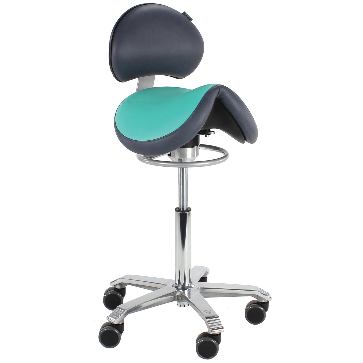 Jumper Saddle Stool High With Balance & Backrest (44cm)