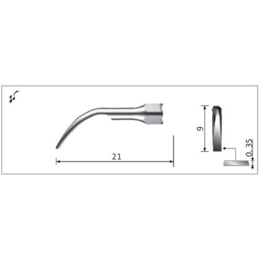 Scaling Tips Satelec Scaling Tip 2