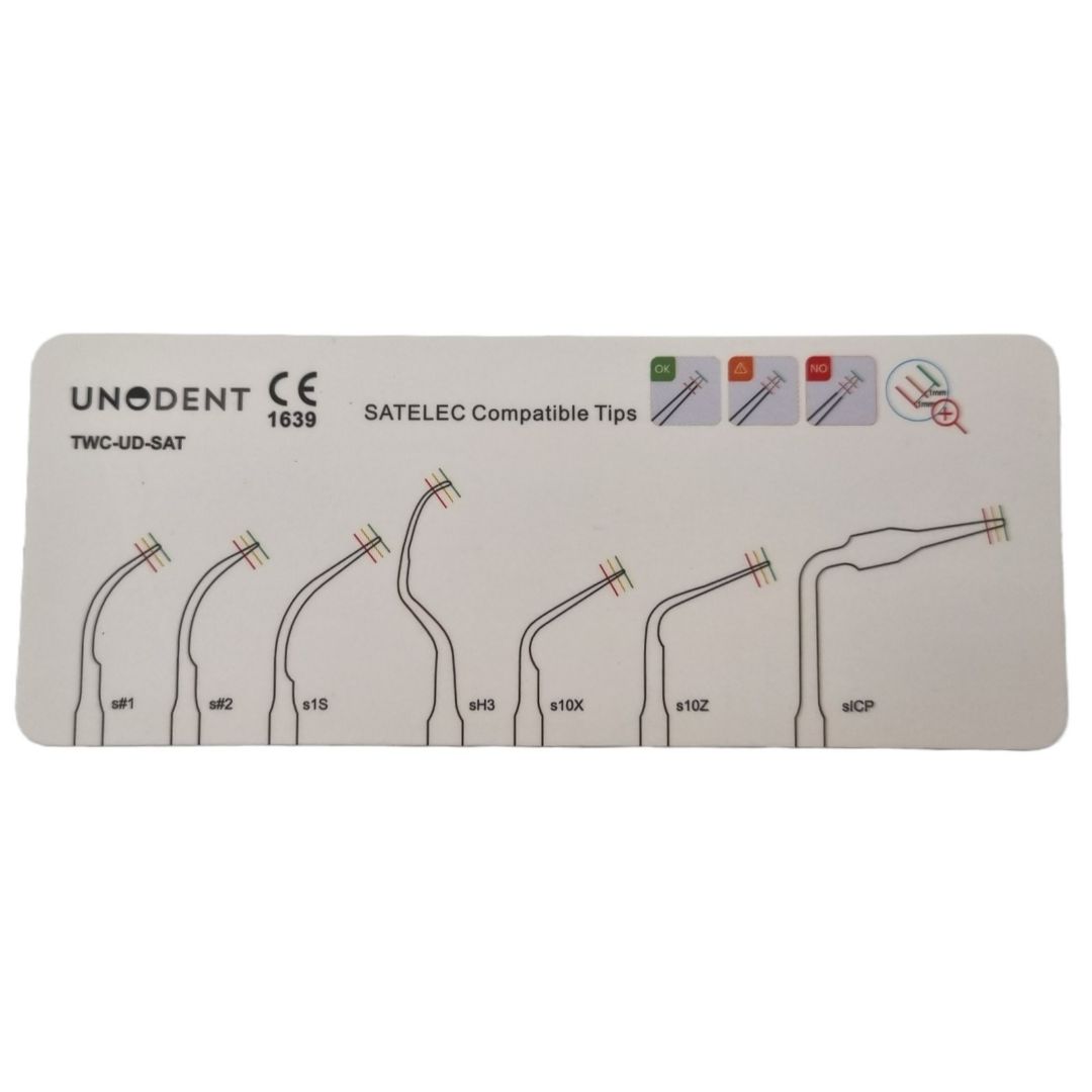 UnoDent Tip Wear Card Satelec Compatible Tips