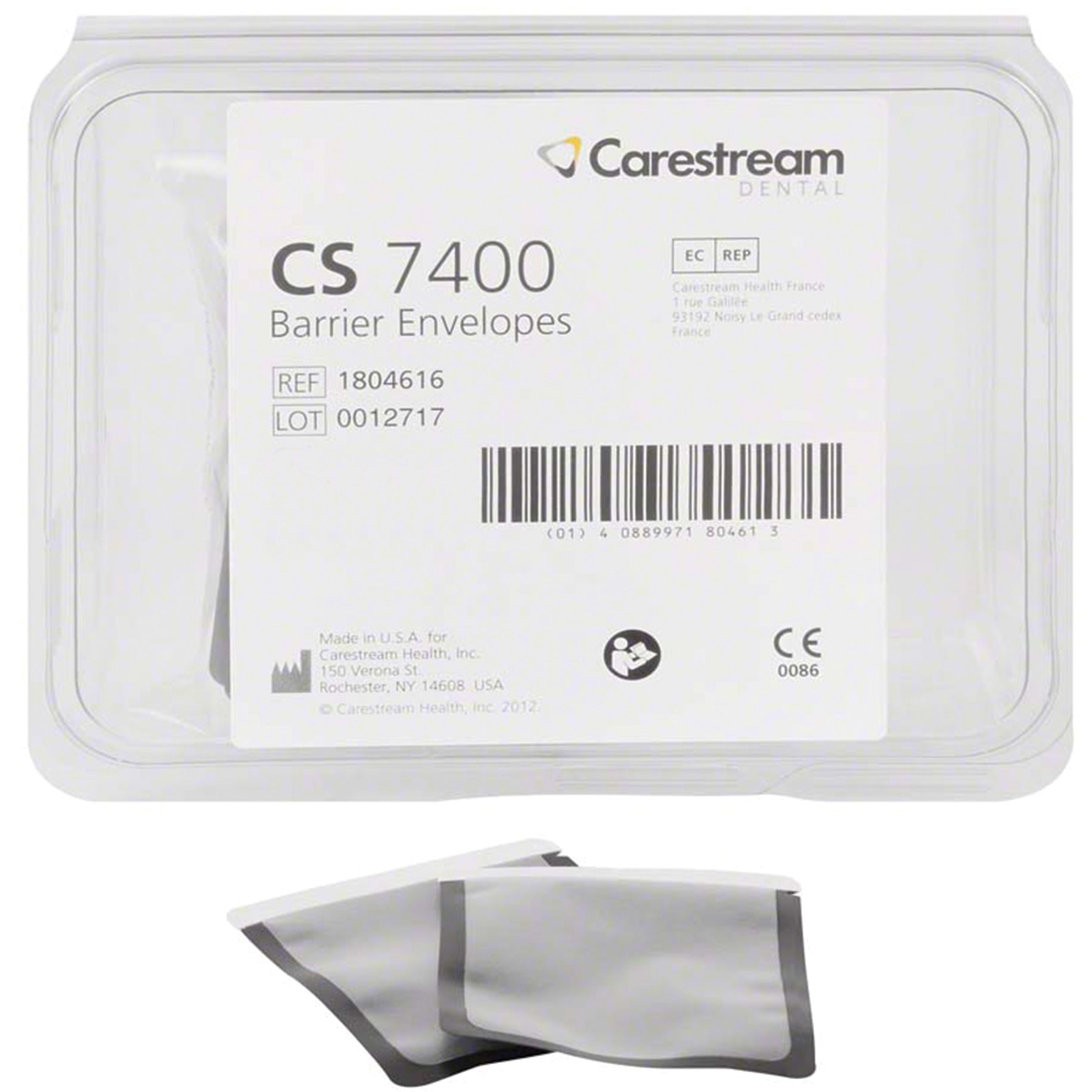 Barrier Envelopes for CS7400 - Size 1