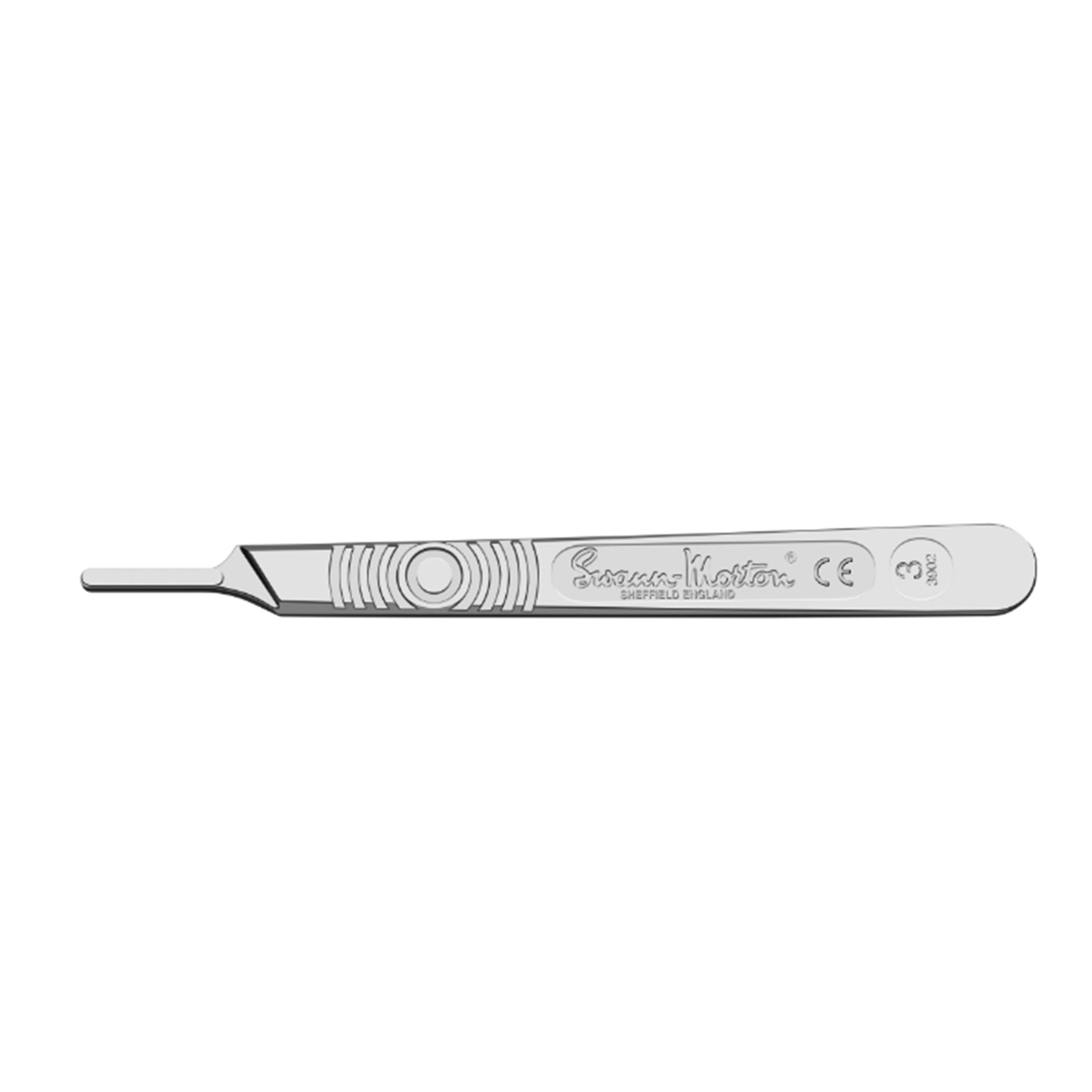 Scalpel Handle, Stainless Steel - No. 3 - Small (0933)