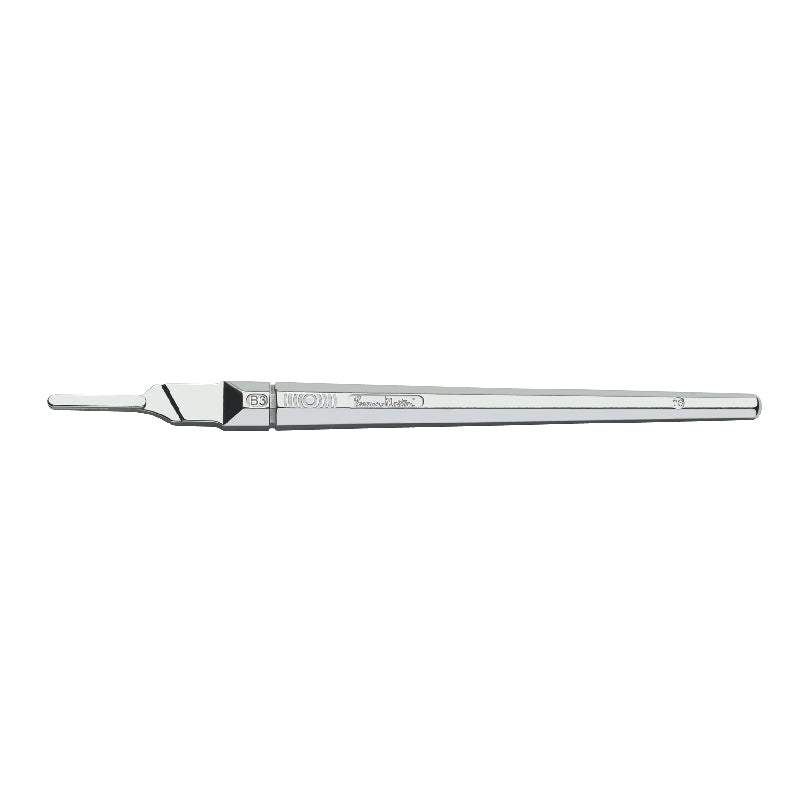 Scalpel Handle, Stainless Steel B3 (0923)