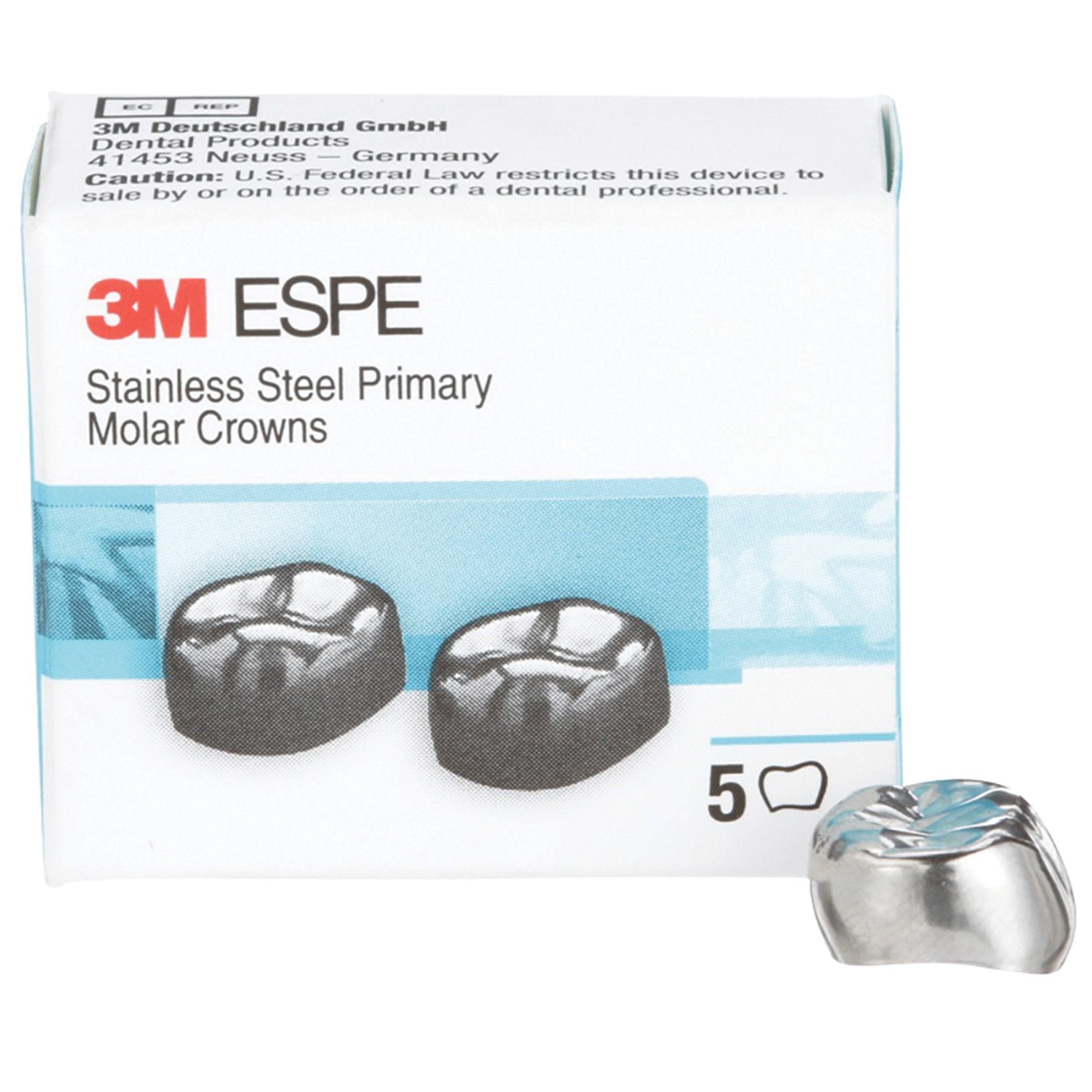Stainless Steel Crowns First Primary Molar Lowers ‚Äì Left D-LL-5