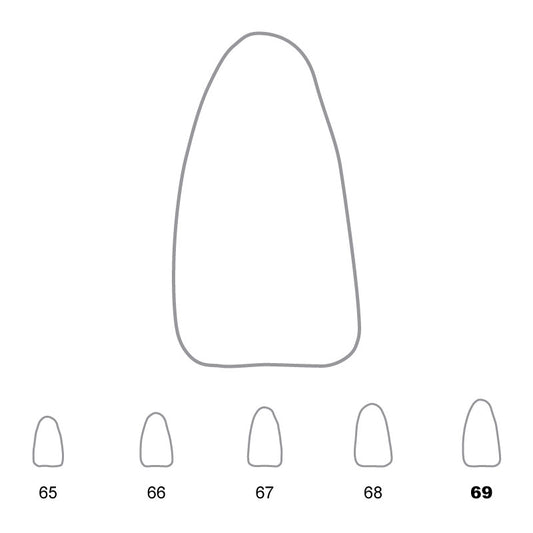 Temporary Crowns Lower Incisors 69