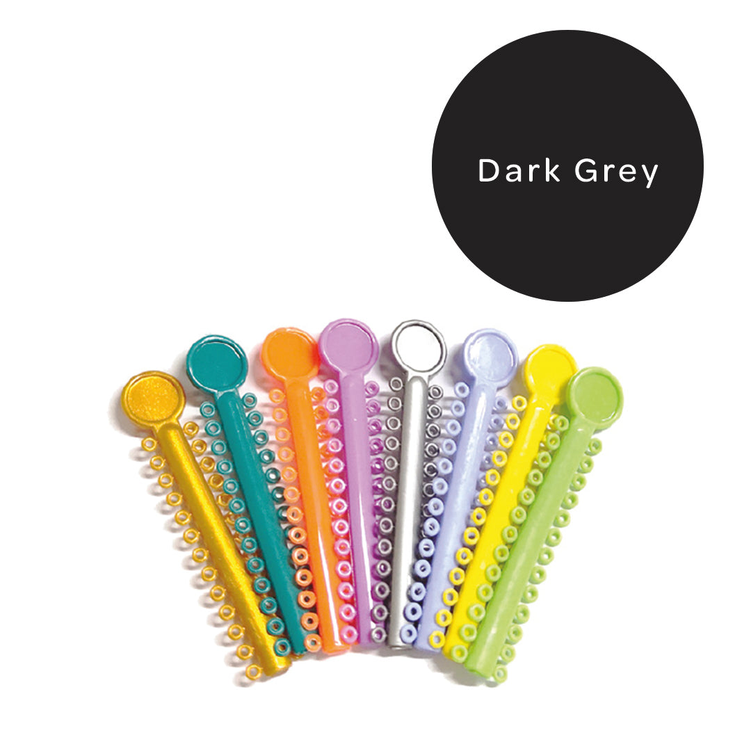 Elastomeric Ligatures Regular Dark Grey