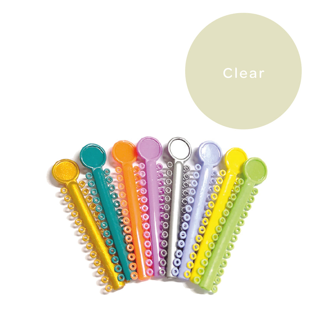 Elastomeric Ligatures Regular Clear