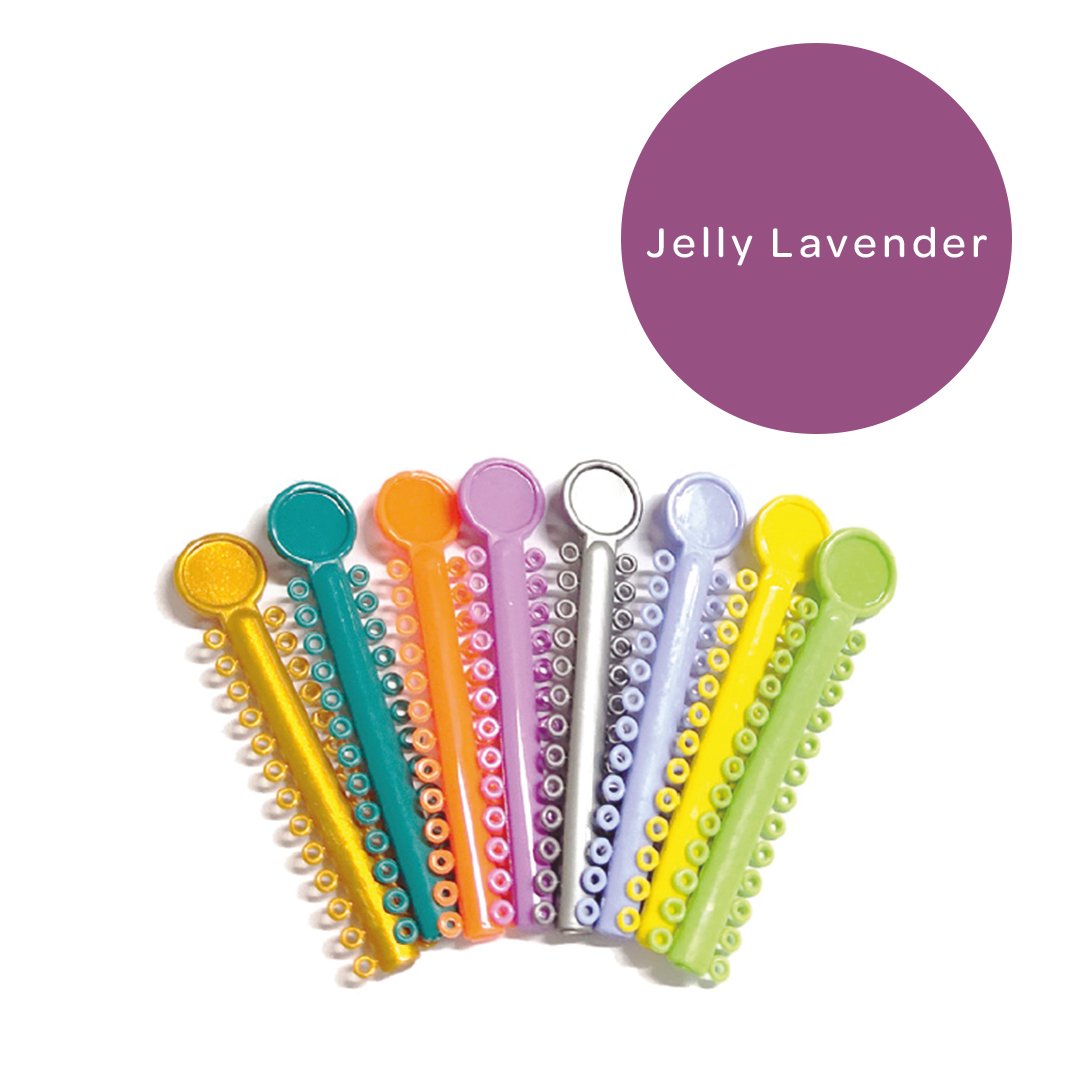 Elastomeric Ligatures Regular Jelly Lavender
