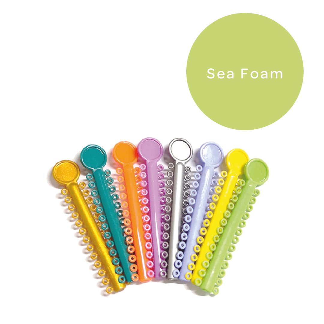 Elastomeric Ligatures Regular Sea Foam