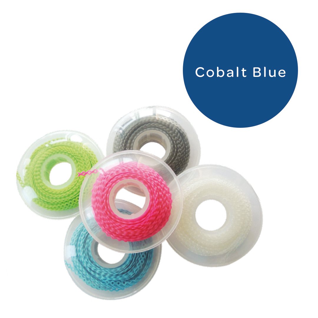 Elastomeric Chain Continuous Cobalt Blue