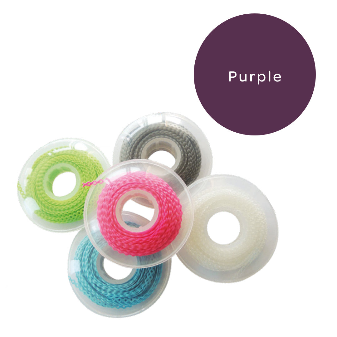 Elastomeric Chain Short Purple