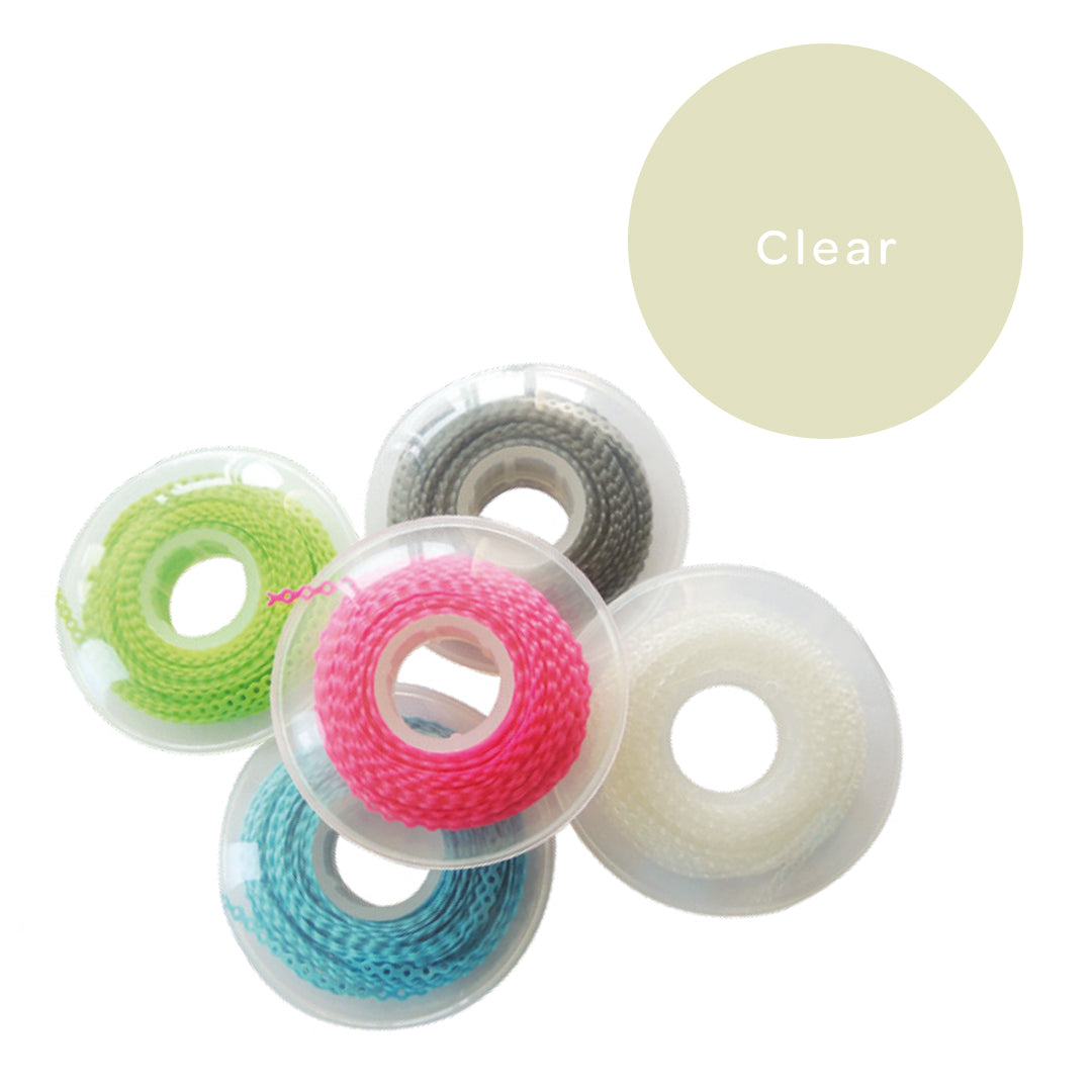 Elastomeric Chain Short Clear