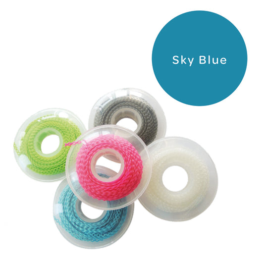 Elastomeric Chain Short Sky Blue
