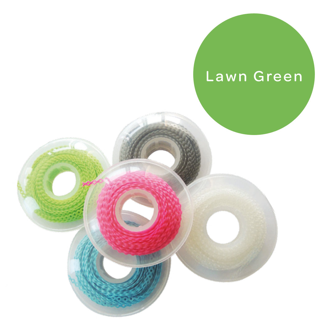 Elastomeric Chain Long Lawn Green